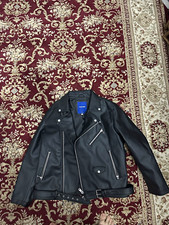 JACK & JONES Originals Herren Bikerjacke Kuns...