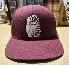 Last Kings Snapback Hat Burgundy Made in USA Rare Red Logo OG Tyga Cap Clean!