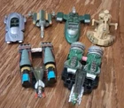 LOT of 6 VINTAGE 1998 StarWars Micro Machines POD Racers Episode 1