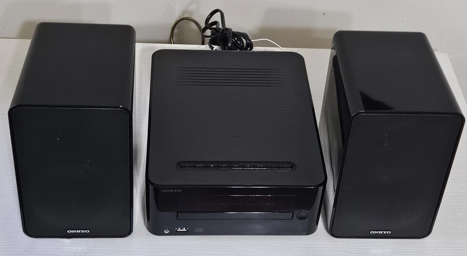 Onkyo CR-265 Mini Stereo System CD Bluetooth D-T25 Speakers No Remote READ - Image 2 of 4