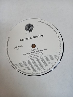 ANTUAN & RAY RAY feat P-NUTT SHORTEE RED/Feelin' It 12''SINGLE VINYL PROMO 