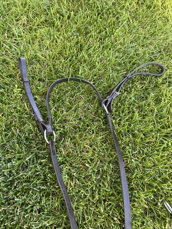 Silver Fox Raised Running Martingale/Breast Full Brown Leather 20-1520 - Image 4 of 4