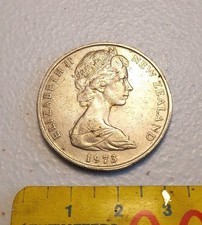 1973 New Zealand 50 Cents Coin