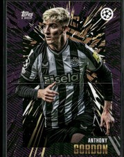 Anthony Gordon 2023-24 Topps Gold UEFA Club Competitions