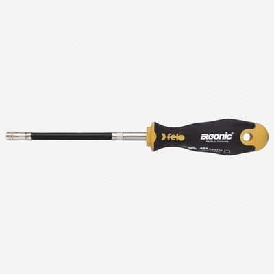 Felo Ergonic Metric Nutdriver with Flexible Blade, 7 x 170 mm