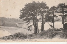 Old postcard LEZARDRIEUX LES BORDS DU TRIEUX