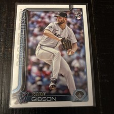 2025 Topps Update Baseball #US131 Cade Gibson Miami Marlins RC. B3