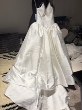 Jenny by Jenny Yoo Shay Mikado Basque-Waist Ball-Skirt Wedding Gown  size 0