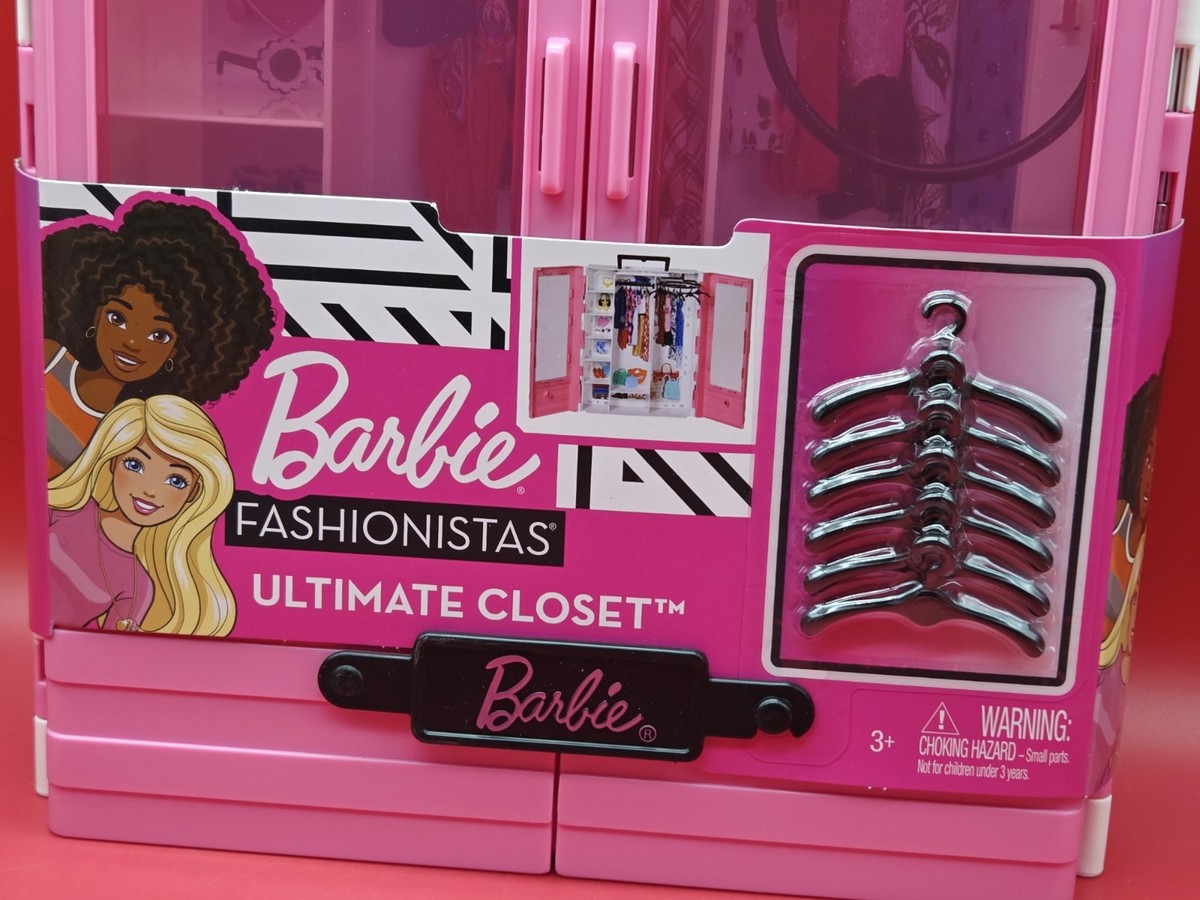 Mattel Barbie Fashionistas Armoire Ultimate Closet #GBK11 NEW NRFB