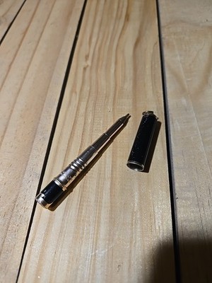 COLLAPSABLE PEN by IGO Product-DRGM Made In West Germany No Ink DRY