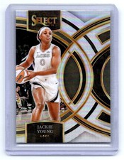 2024 Panini Select WNBA #180 Jackie Young Prizms Silver