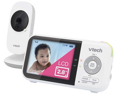 VTech VM819 PU Baby Video  Audio Monitor  NEW  Day  Night - 1000' range PA 