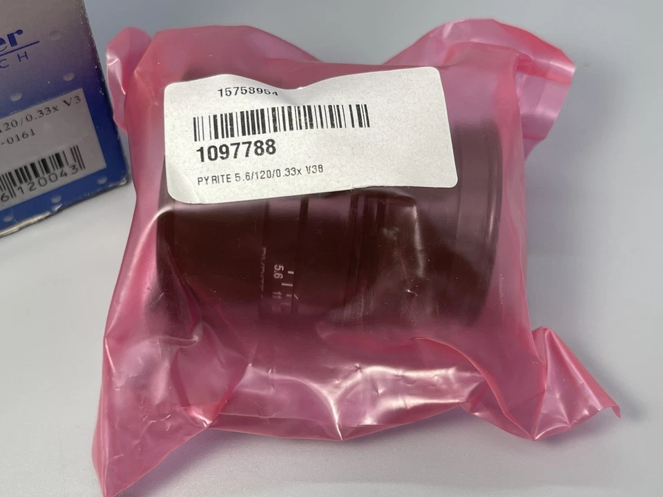 Schneider PYRITE 120mm f/5.6 Makro Lens V38 Mount 5.6/120-0161 0.33x - Image 2 of 4