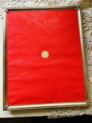 Bang & Co. Aarhus Denmark Sliver Metal  Easel Wall Picture Frame 8x10 No Glass
