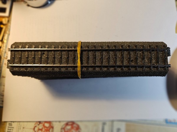 9 VIAS MARKLIN RECTAS 24172  171,7 mm