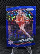 2025 Panini Prizm WNBA - Jacy Sheldon #113 Blue Velocity Prizm