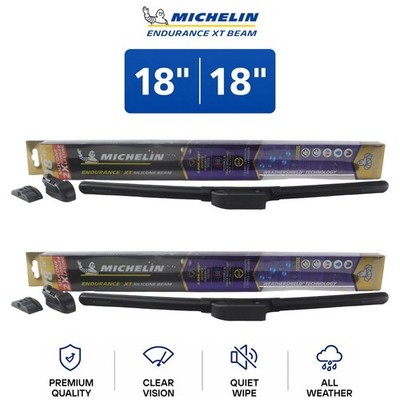 Michelin Endurance XT Beam 18''/18'' Wiper Blade Set 2-Pc For Eagle 80-88