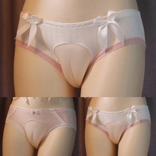 Invisible Shaping Men's Crossdresser Underwear with Concealed Gaff Panties