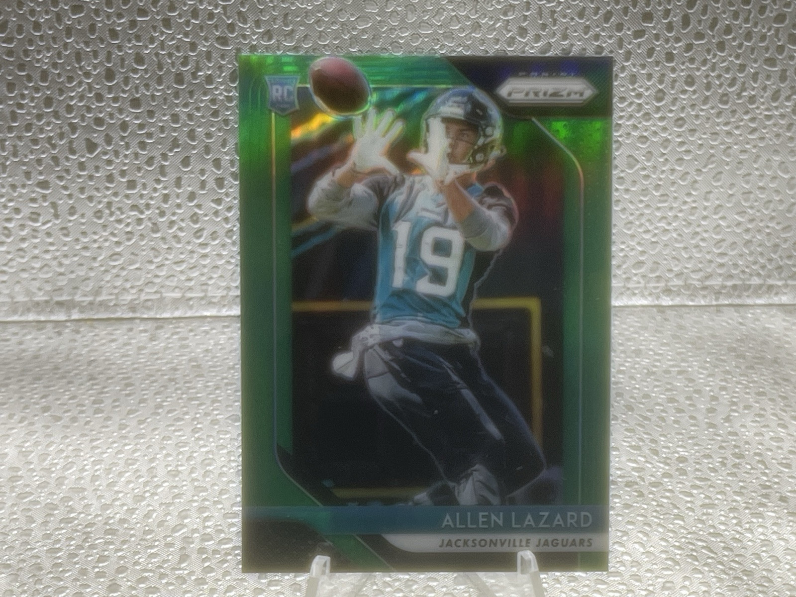 2018 Panini Prizm - Rookie Green Prizm #294 Allen Lazard (RC)