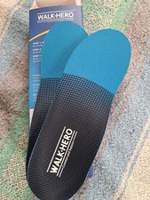 Walkhero Arch Support Inserts - Plantar Fasciitis Insoles Men 7-7.5 Women 9-9.5