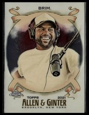 2021 Topps Allen & Ginter Chrome #267 Steelo Brim