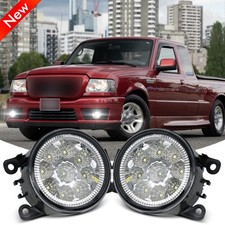 2pc For Ford Ranger 2005-2007 Clear Led Bumper Fog Lights Front Lamps Leftright