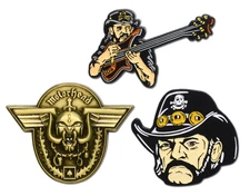 Motorhead Lemmy Kilmister Lapel Brooch Music Band Collectible Pins