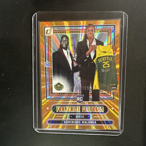 2025 Panini Donruss WNBA - Franchise Features Dominique Malonga #19 Orange /399