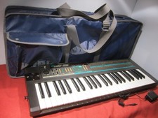 Korg Poly-800 Poly800 Analog Synthesizer Tested w/power supply, Original Case
