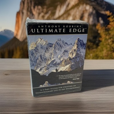 Anthony Tony Robbins ULTIMATE EDGE 3-Part System DVD/CD Set, Sealed Free Shippin