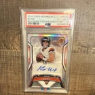 2024 Topps Resurgence Rookie Signatures Bo Nix #RRS-BN Auto Denver Broncos PSA 9