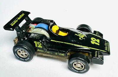 Darda Motor John Player Special #12 Lotus F1 Race Car JPS W. Germany Black Toy - Image 1 of 4
