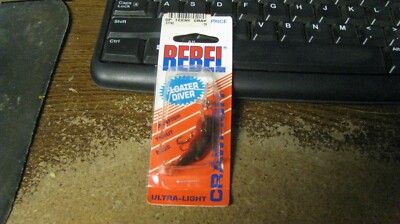 Rebel ''teeny craw'' lure, NOS, NIP, 1/10 oz, free shipping