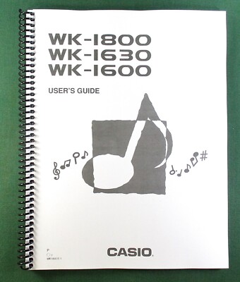 Manual Pdf Casio Service Manual Service Casio Ctk 1800 Casio WK