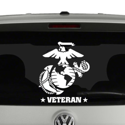 US MARINE LOGO STICKER DECAL ZAP MARINES USMC EGA PIN UP VET SEAL CAR WINDOW