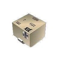 2Pcs 3224J-1-500E Trimmer Resistors - SMD 4mm 50 OHMS 10% Square Cermet Sealed