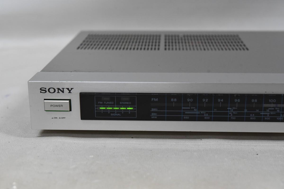 Sony ST-JX2S 4 Band Stereo Tuner Component – AM/FM/SW1/SW2