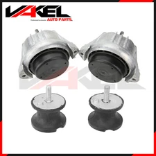 4X Engine Motor & Transmission Mount for 2008-2013 BMW 128i l6 3.0L Auto Trans