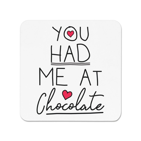 Sie Hatte Me Bei Schokolade KüHlschrankmagnet - Lustig Liebe Valentinstag-image