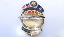 G.W. Bush 2005 Presidential Inaugural Collinson Commemorative Badge Air Force 1