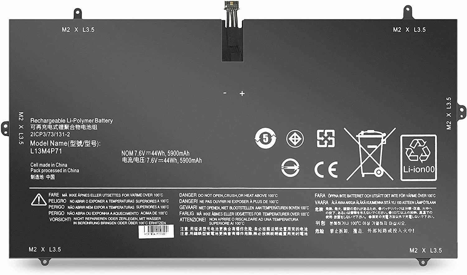 Pin lenovo yoga 3 pro