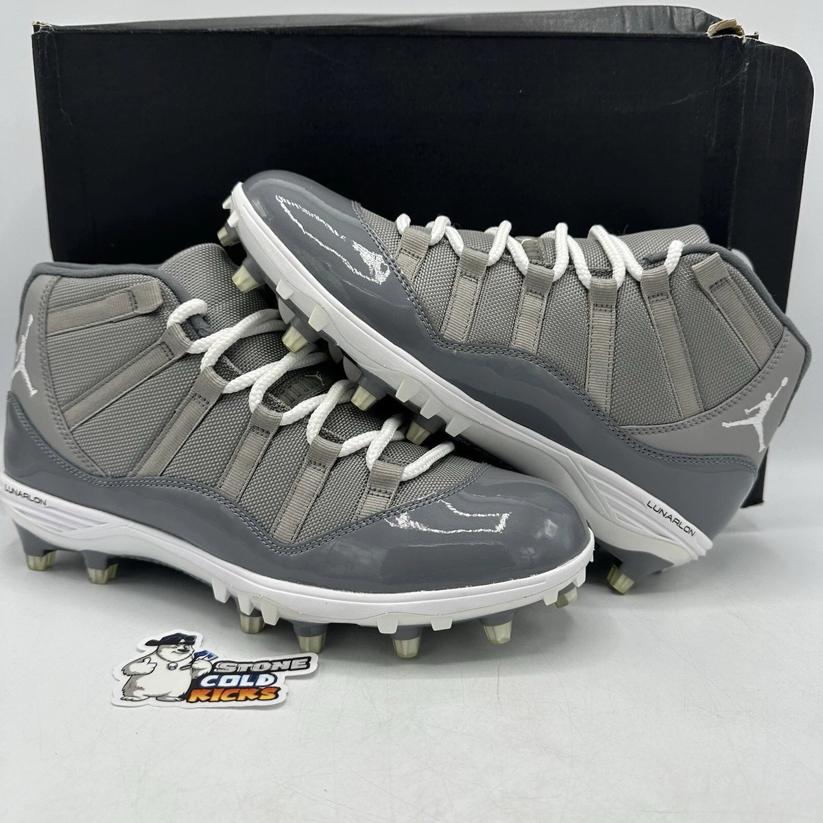 Nike Air Jordan Retro 11 TD Cleat Cool Grey (AO1561-003 
