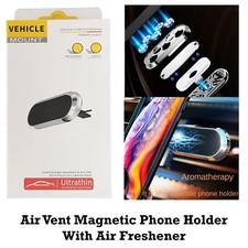 Car Magnetic Phone Holder Air Vent Mount AirVent Phone With Air Freshener
