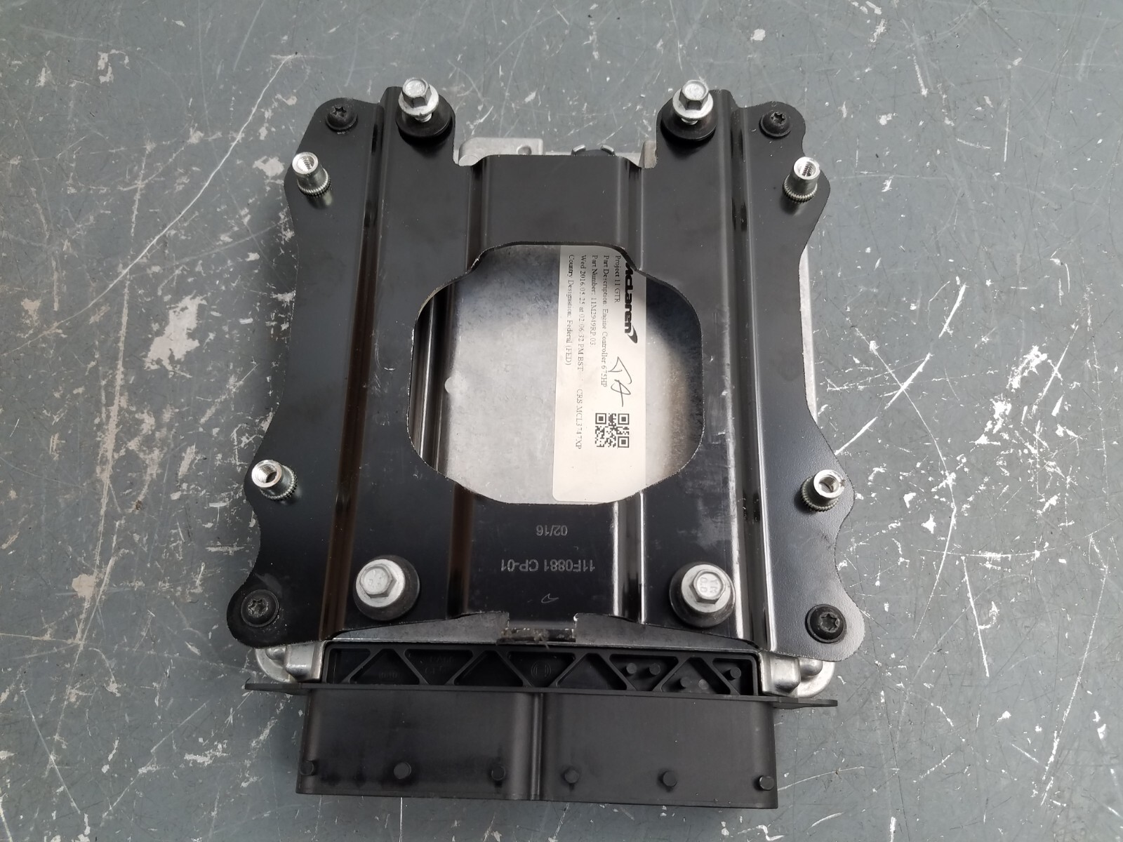 2016 McLaren 675LT Spider Engine Computer ECU ECM #5556 V5