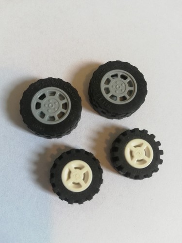 LEGO Lot de 4 pneus roues voiture pièces vrac objets #27 | eBay