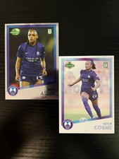 Caitlin Cosme Amanda ALLEN rookie card RC ~~ FOIL _!_! 2023 Parkside NWSL VOl II