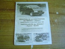 Revue technique Renault ESPACE