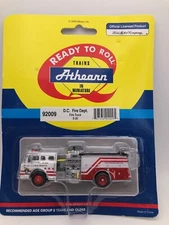 HO Athearn RTR 92009 DC Fire Dept. E-20 Fire Truck Emergency Vehicle BRAND NEW