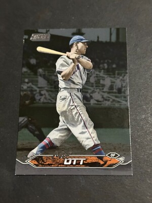 2024 Stadium Club Mel Ott Black Foil RC #120 - GIANTS - FREE SHIPPING