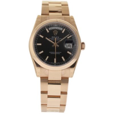 Rolex New Day-Date 118205 36mm President Rose Gold 2020 Box